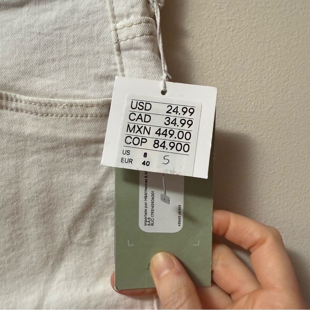 NWT H&M Ultra High Waist Curvy Jeggings - Picture 3 of 9